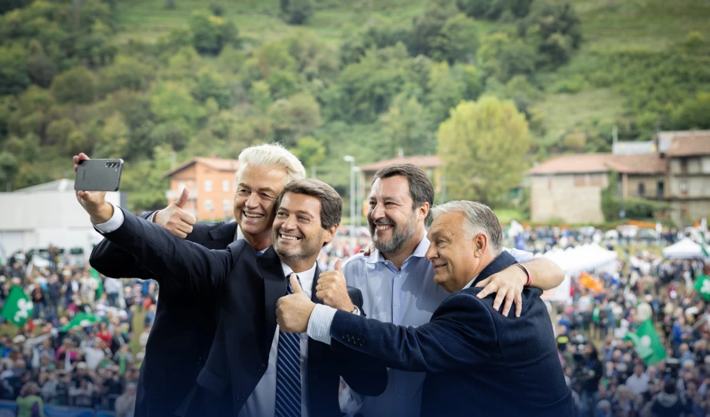 Europe’s far-right leaders gather in Italy