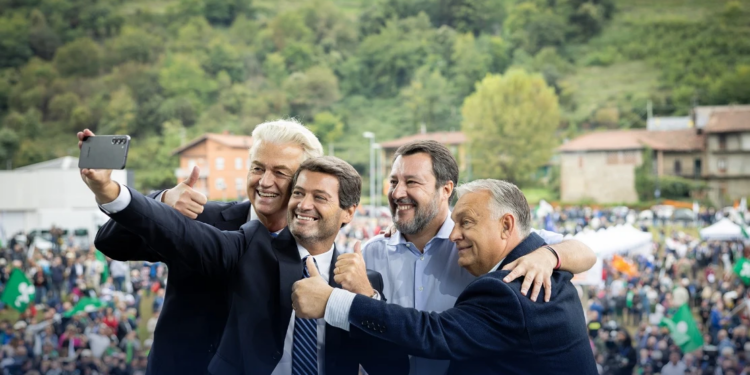 Europe’s far-right leaders gather in Italy