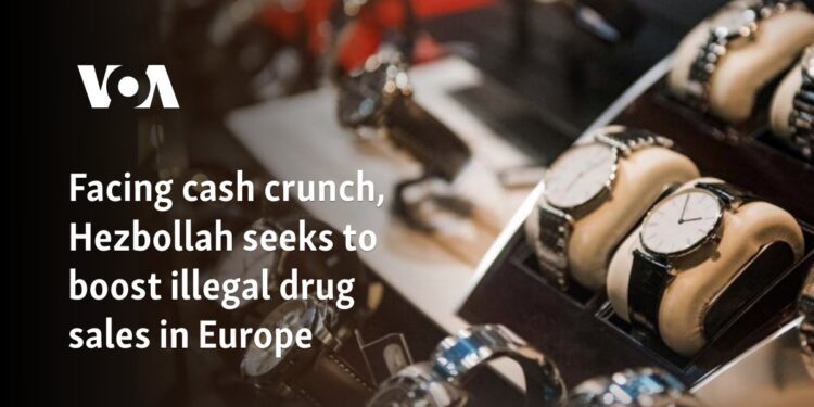 Facing cash crunch, Hezbollah seeks to boost illegal drug sales in Europe
