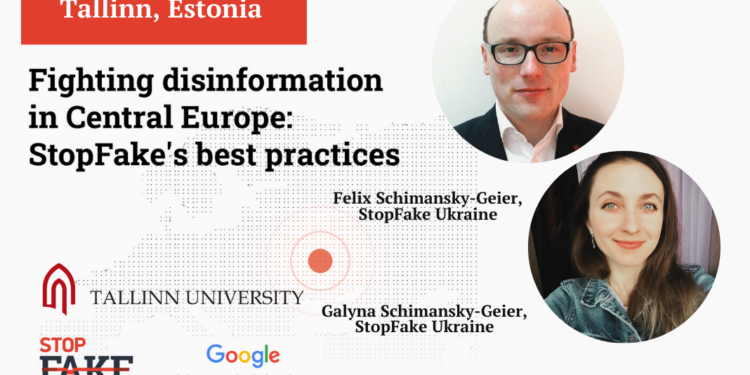 Fighting disinformation in Central Europe: showing StopFake’s best practices in Tallinn, Estonia