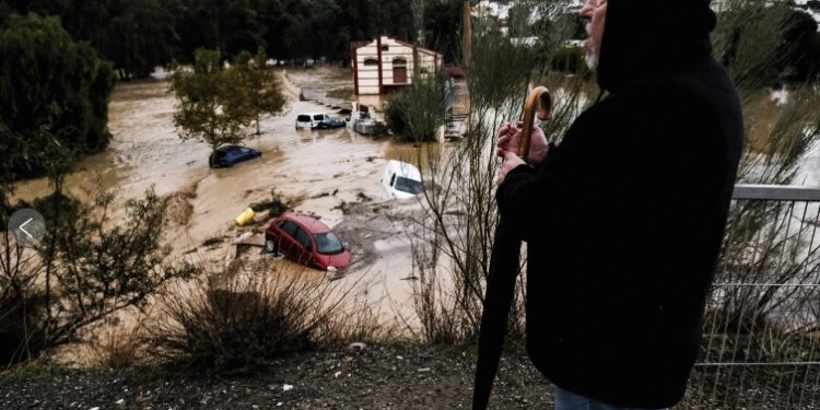 Flash floods in Spain sweep away cars, disrupt trains and leave several missing