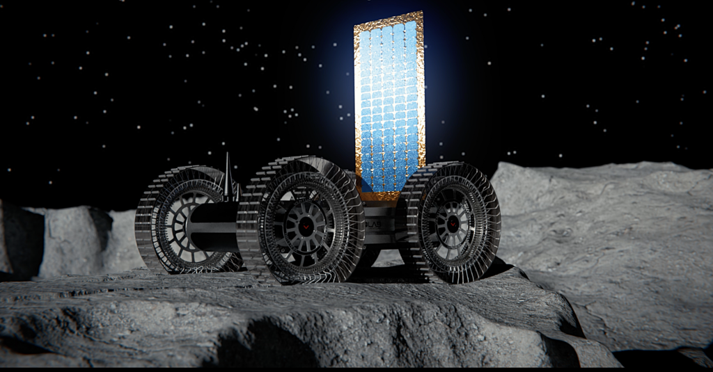 Flip, the new lunar rover, presented in Milan