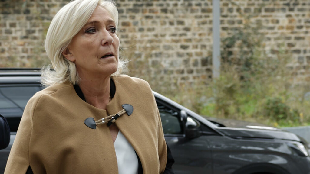 French far right’s Marine Le Pen denies wrongdoing at EU embezzlement trial