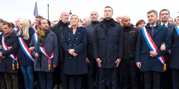 French voters united to block far right again – but ‘cordon sanitaire’ strategy is increasingly rare in Europe