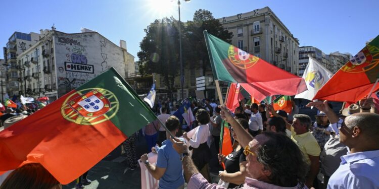 Fury in Portugal as thousands protest 'illegal and uncontrolled' immigration