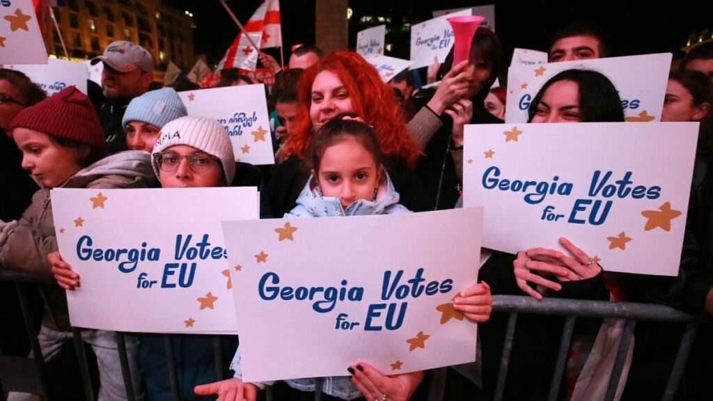 Georgia votes in high-stakes election that could align it with the EU or Russia – Firstpost