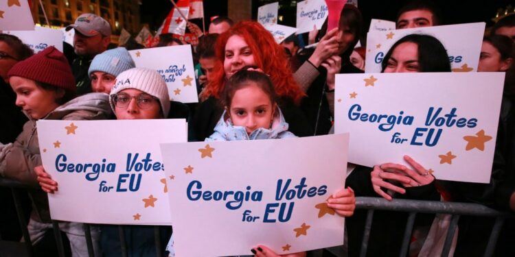 Georgia votes in high-stakes election that could align it with the EU or Russia – Firstpost