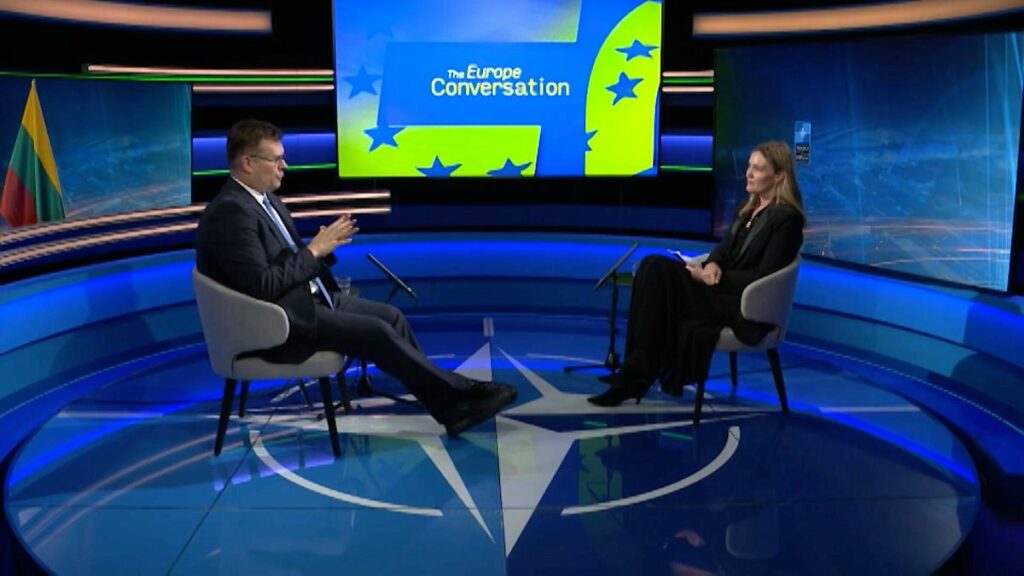 ‘Give Ukraine an invitation to join NATO,’ Lithuanian defence minister says
