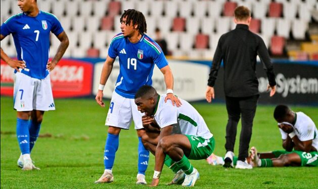 Heartbreak in Italy for Ireland's U-21s