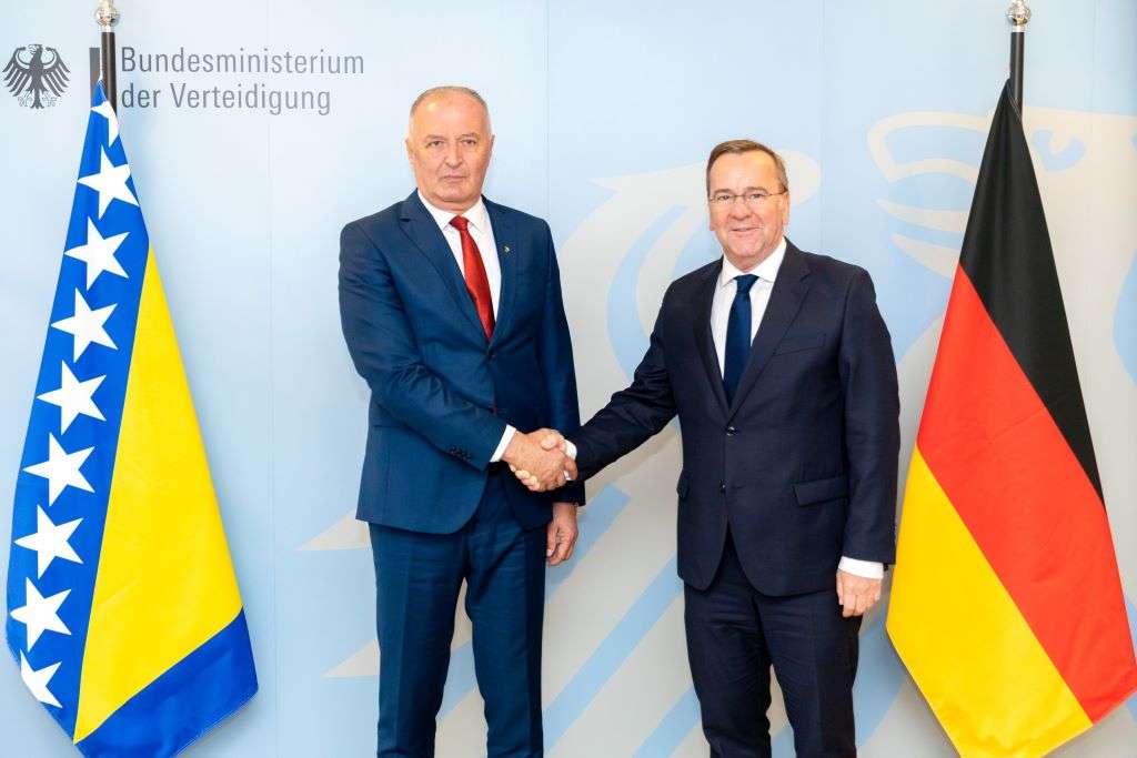 Helez and Pistorius discussed Cooperation between Germany and BiH