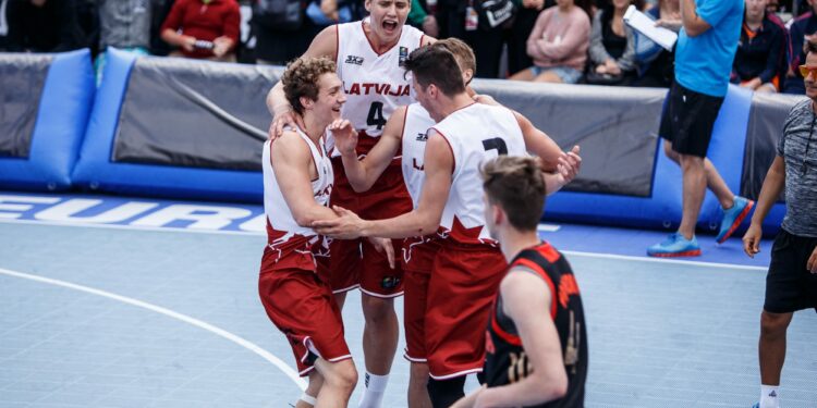 Hosts Latvia shine on Day 1 at FIBA 3x3 U18 Europe Cup Latvia Qualifier | FIBA.basketball