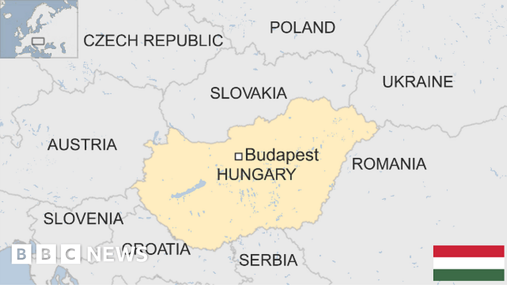 Map of Hungary