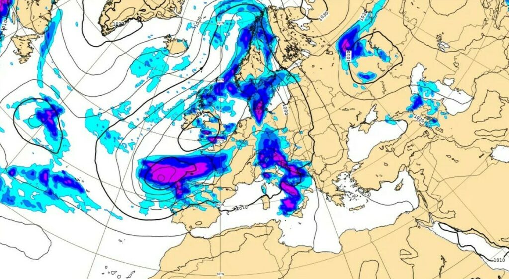 Hurricane Kirk Approaches Europe as a Post-Tropical Cyclone