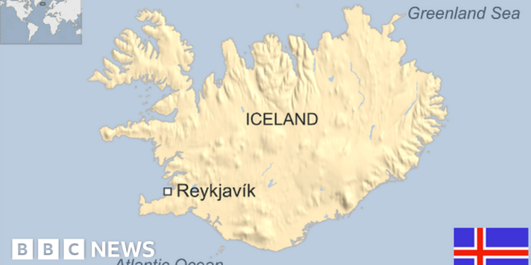 Map of Iceland