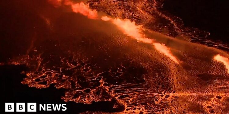 Iceland volcano in fourth eruption since December - BBC.com