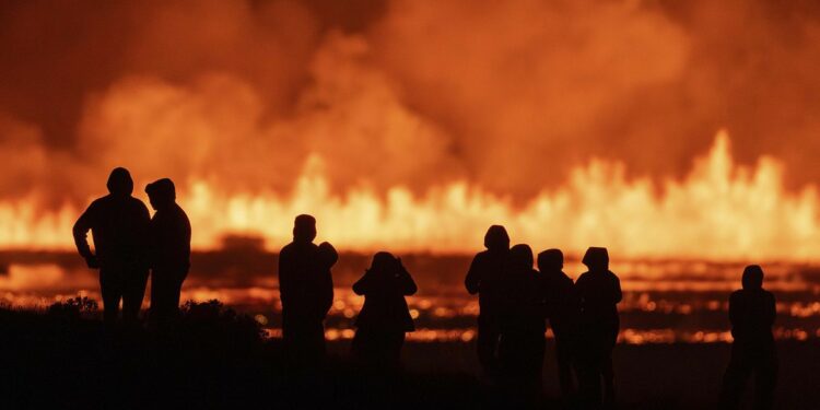 Icelandic volcano erupts for sixth time this year