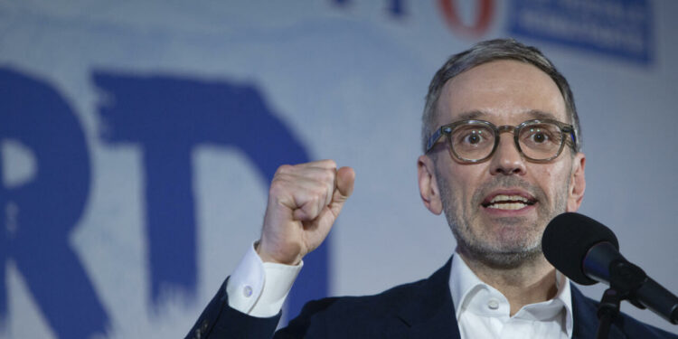 In Austria, the far right leads the race for European parliamentary elections