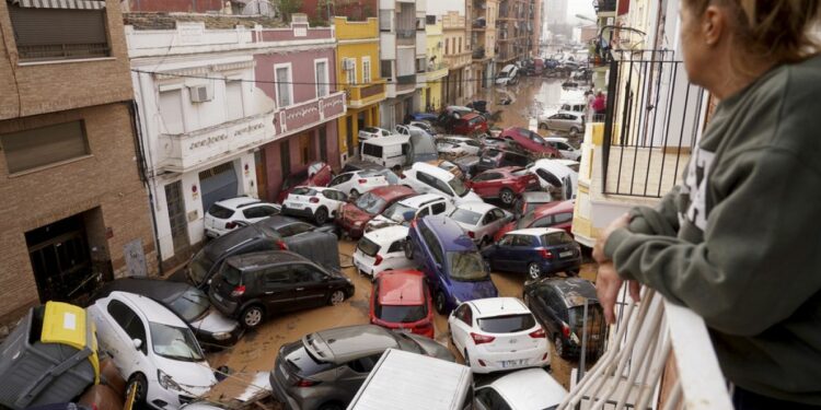 In pictures: Devastating flash floods hit Spain's eastern and southern regions