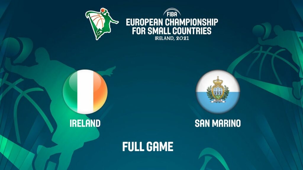 Ireland v San Marino | Full Game – FIBA European Championship for Small Countries 2021