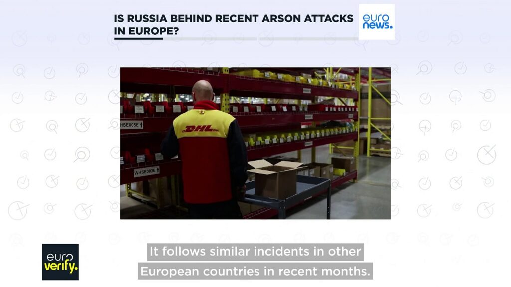 Is Russia behind recent arson attacks in Europe?