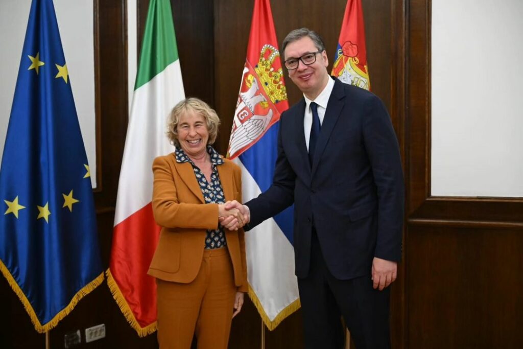 Italian Parliament delegation meets with Serbian officials