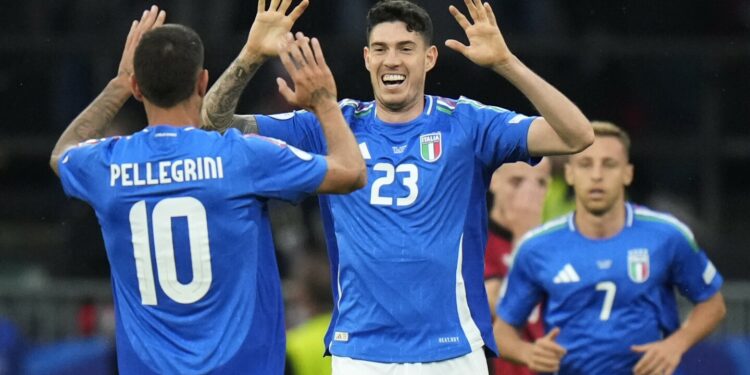 Italy concedes goal but recovers to beat Albania 2-1 at Euro 2024