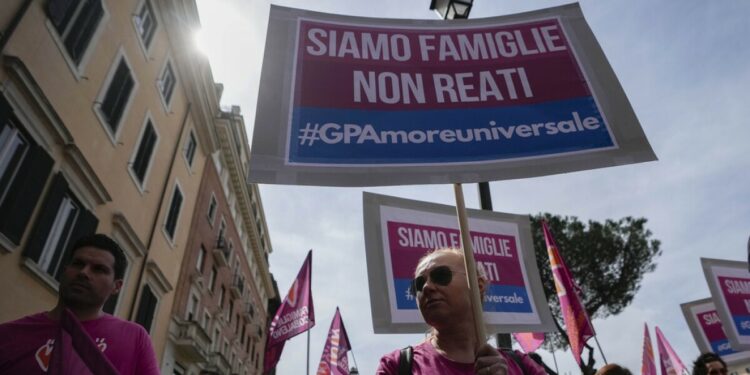 Italy expands its surrogacy ban to include those who go overseas