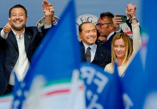 Salvini Berlusconi Meloni