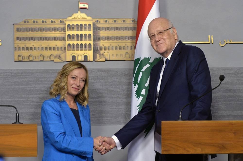 Italy’s PM in Beirut, Says Europe Wants a ‘Sustainable Ceasefire’ in Gaza and Lebanon