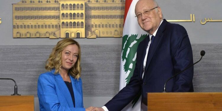 Italy’s PM in Beirut, Says Europe Wants a ‘Sustainable Ceasefire’ in Gaza and Lebanon