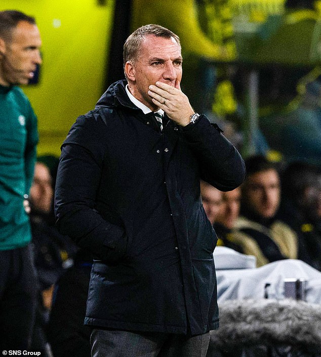 It turned out to be a catastrophic evening at the Signal Iduna Park for Brendan Rodgers' men