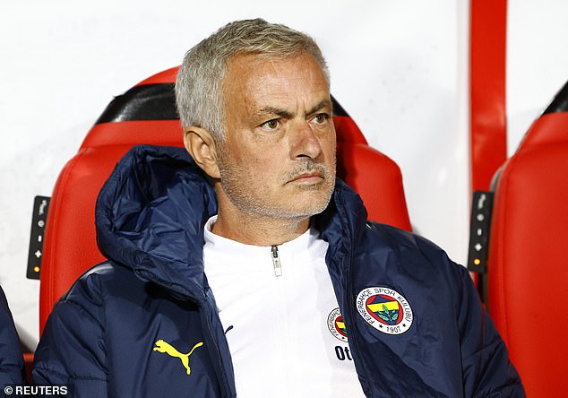 Jose Mourinho is preparing to take on Manchester United with Fenerbahce this Thursday