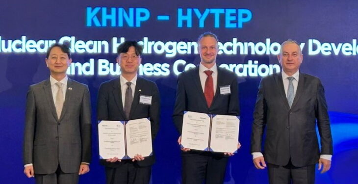 Korea, Czech Republic team up on hydrogen production