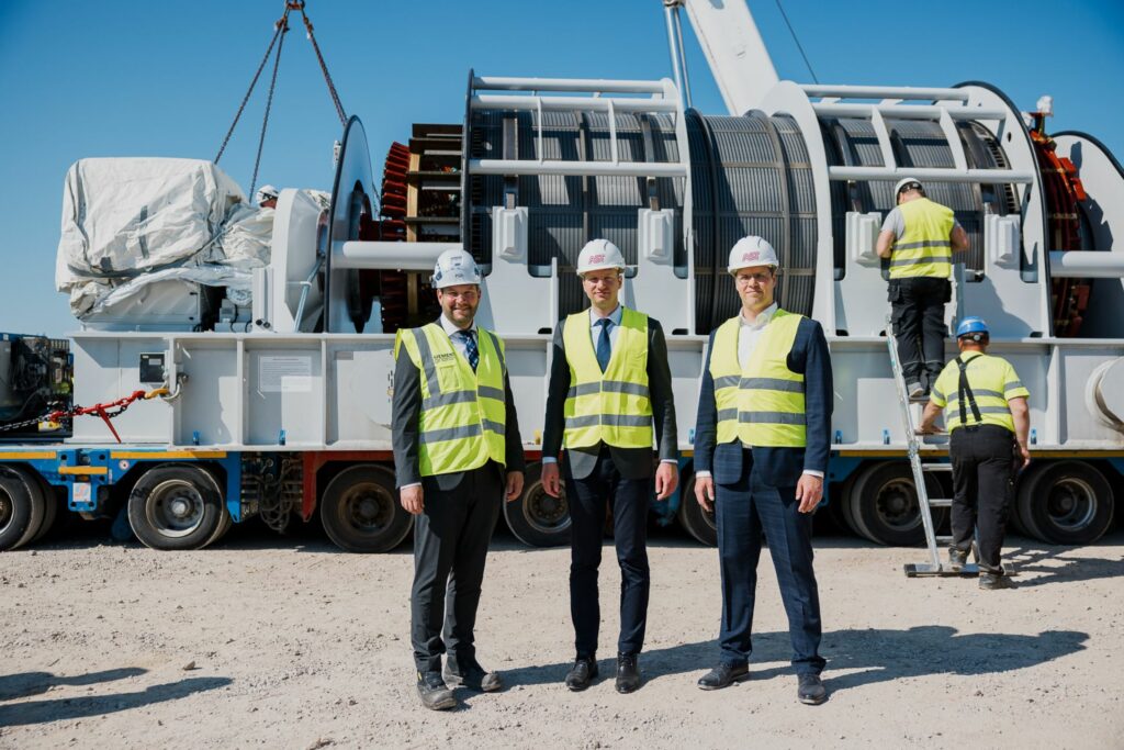 Latvia's first synchronous condenser has been delivered