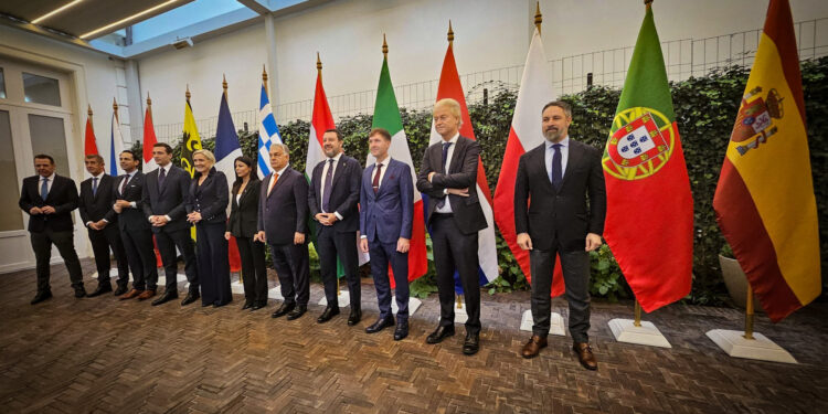 Leader of Czech opposition attends extreme-right summit at the EP criticizing EU migration policy and the EC President – Romea.cz