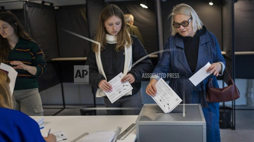 Lithuania votes in the 2nd round of its parliamentary election, with change uncertain