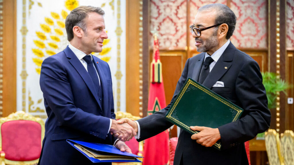 Macron renews French support for Moroccan rule in disputed Western Sahara