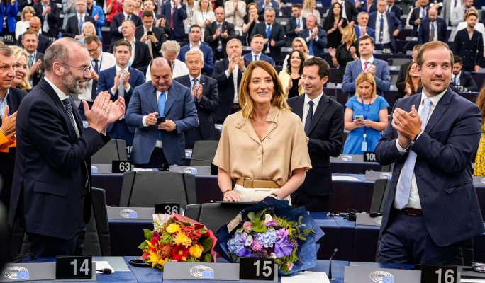 Malta's Metsola re-elected European Parliament president with 90% of the vote