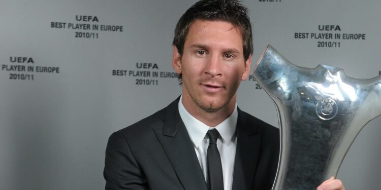 Messi wins UEFA Best Player in Europe Award