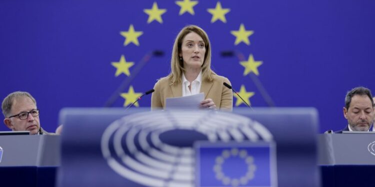Metsola re-elected to second term as EU Parliament president with large majority – EURACTIV