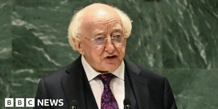 Michael D Higgins accuses Israeli embassy of Iran letter leak