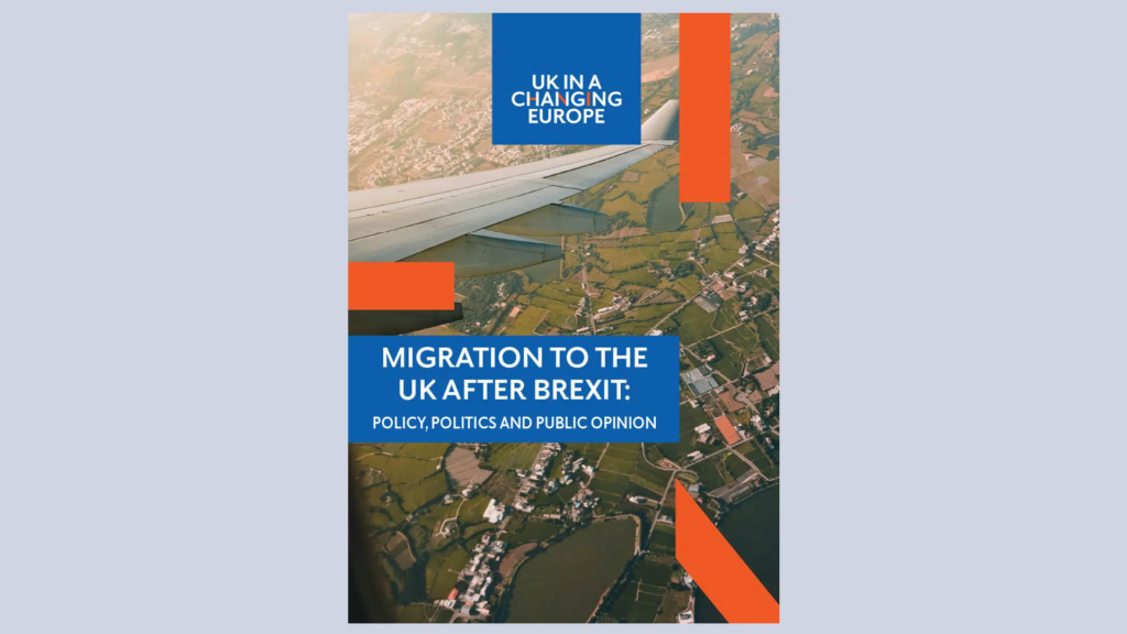 Migration to the UK after Brexit: policy, politics and public opinion