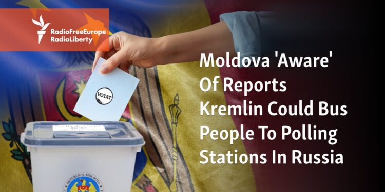 Moldova 'Aware' Of Reports Kremlin Could Bus People To Polling Stations In Russia