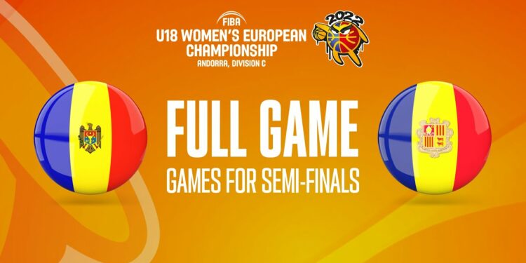 Moldova v Andorra | Full Basketball Game | FIBA U18 Women's European Championship 2022 - FIBA U18 Women's European Championship 2022, Division C