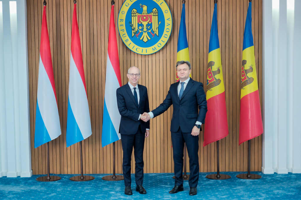 Moldovan PM after meeting his Luxembourg counterpart: We share same values and common commitment to build peaceful and prosperous European future for our citizens