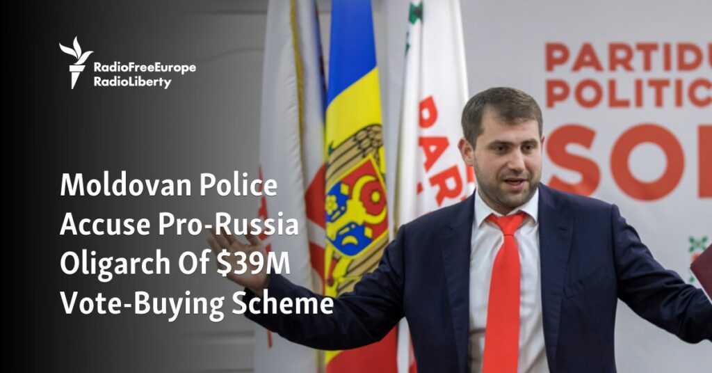 Moldovan Police Accuse Pro-Russian Oligarch Of M Vote-Buying Scheme