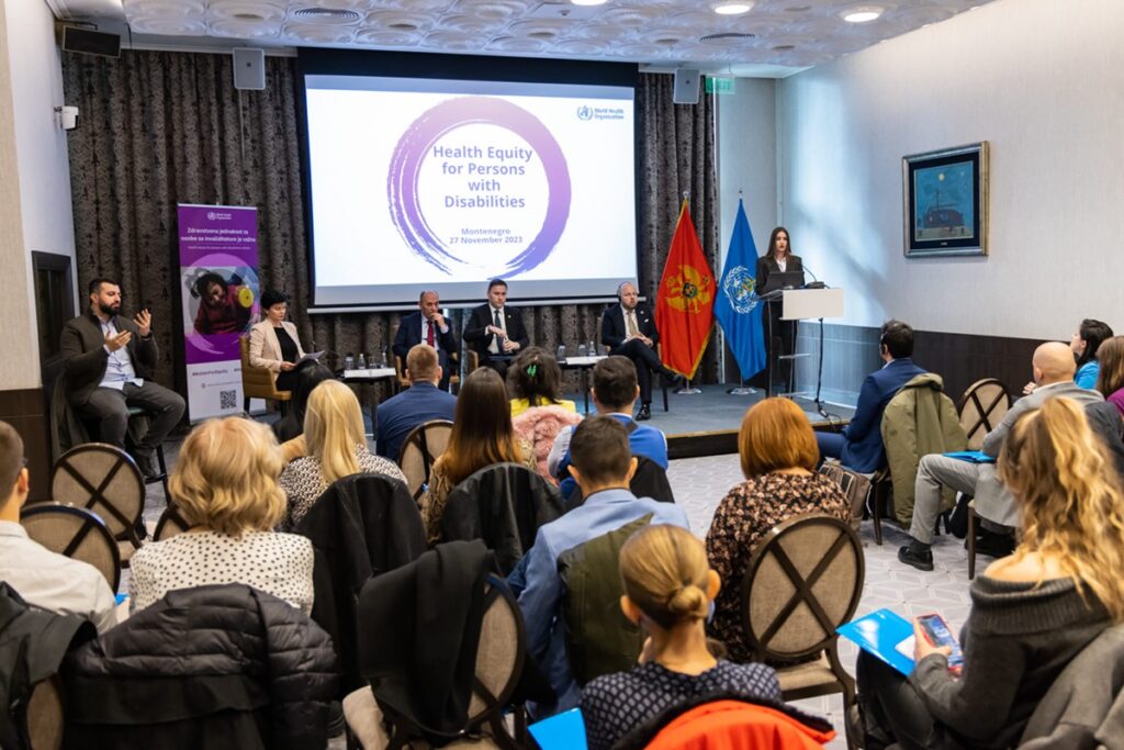 Montenegro, the first country in the European Region to implement the WHO Disability guide for action