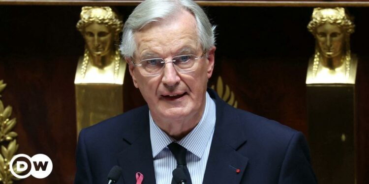 New French PM Barnier vows spending cuts to reduce deficit – DW – 10/01/2024