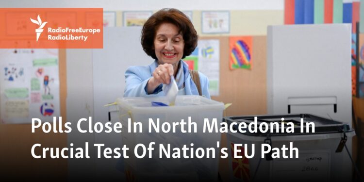 North Macedonia Ruling Party Concedes As Opposition Wins Dual Votes - Radio Free Europe / Radio Liberty