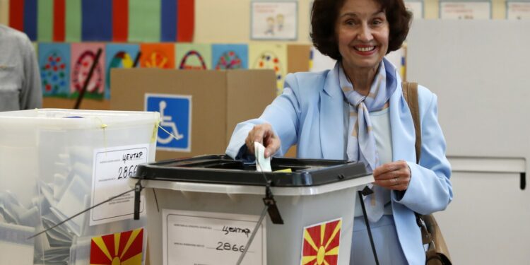 North Macedonia elects first woman president as center-left incumbents suffer historic losses